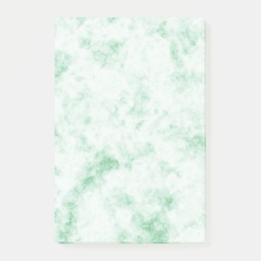 Calming Green Marble Post-It Notes Post-it Klebezettel (Vorderseite)