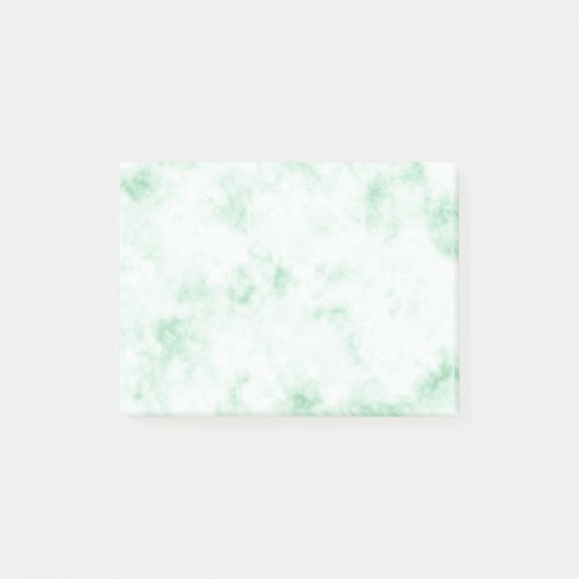 Calming Green Marble Post-It Notes Post-it Klebezettel (Vorderseite)