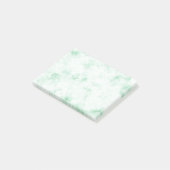 Calming Green Marble Post-It Notes Post-it Klebezettel (angewinkelt)