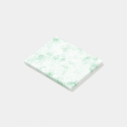 Calming Green Marble Post-It Notes Post-it Klebezettel (angewinkelt)