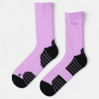 Calming Lavender Solid Color Name Athletic