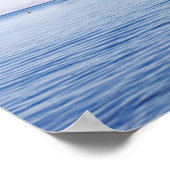 Calming Meer Poster (Ecke)