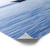 Calming Meer Poster (Ecke)
