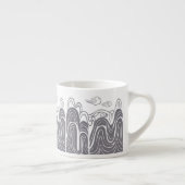 Calming Mountain View Espresso Cup Espressotasse (Rechts)