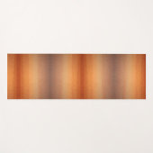 Calming Ombre Gradient Orange Sunset Mosaik Look Yogamatte (Vorderseite (Horizontal))
