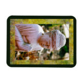Calming Praying Buddha Magnet (Horizontal)