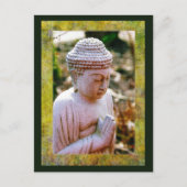 Calming Praying Buddha Postkarte (Vorderseite)
