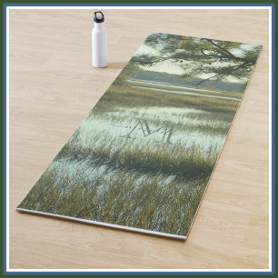 Calming Scenic Moment Personalize Yogamatte