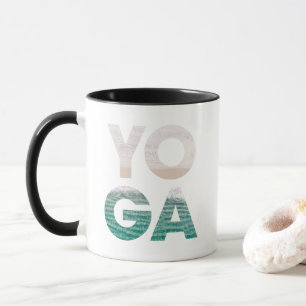 Calming Shore Beach Szene Tasse