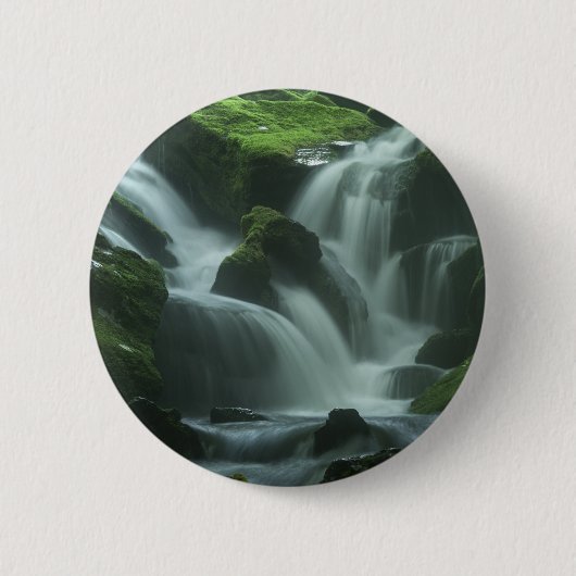 Calming Waterfall Button (Vorderseite)