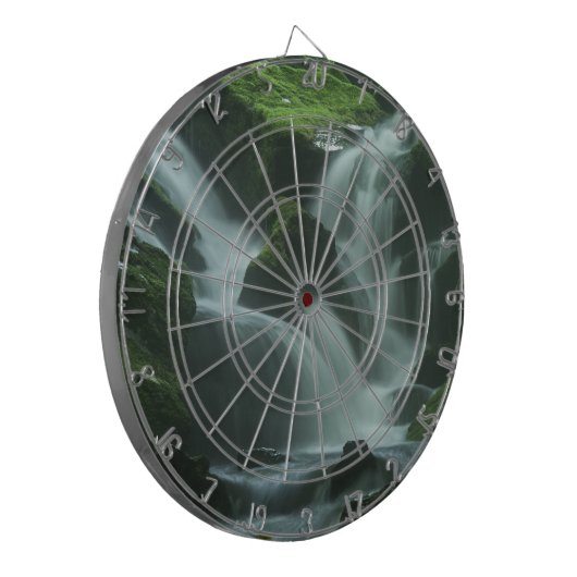 Calming Waterfall Dartscheibe (Vorderseite Links)