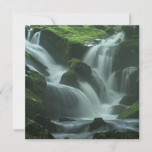 Calming Waterfall Karte (Vorderseite)