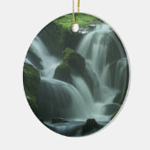 Calming Waterfall Keramik Ornament (Links)