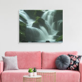 Calming Waterfall Leinwanddruck (Insitu (Wohnzimmer))
