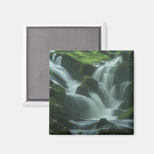 Calming Waterfall Magnet (Vorderseite/Rückseite)