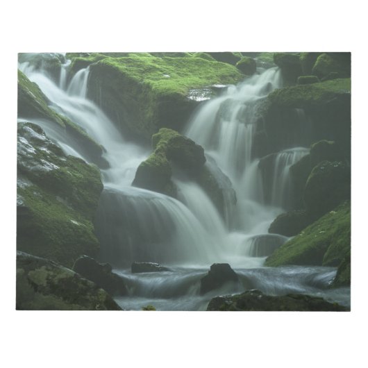 Calming Waterfall Notizblock (Vorderseite)