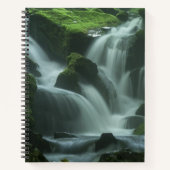 Calming Waterfall Notizblock (Vorderseite)