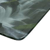 Calming Waterfall Schneidebrett (Ecke)