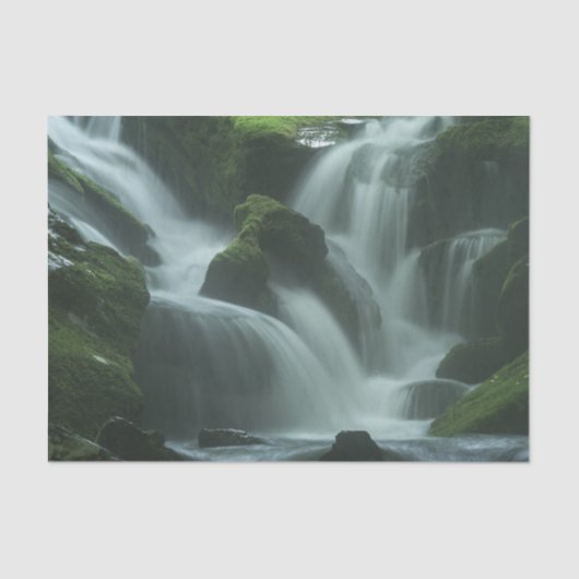 Calming Waterfall Seidenpapier (Vorderseite)