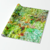 Calming yellow abstract Wrapping Paper,Calming  Geschenkpapier (Ungerollt)