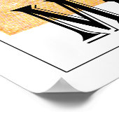 Calo des Moro Mallorca Beach Poster (Ecke)