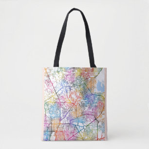 Caloocan Philippinen Stadtkarte Tasche