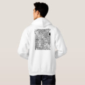 Caloocan Philippines City Map Hoodie (Schwarz voll)