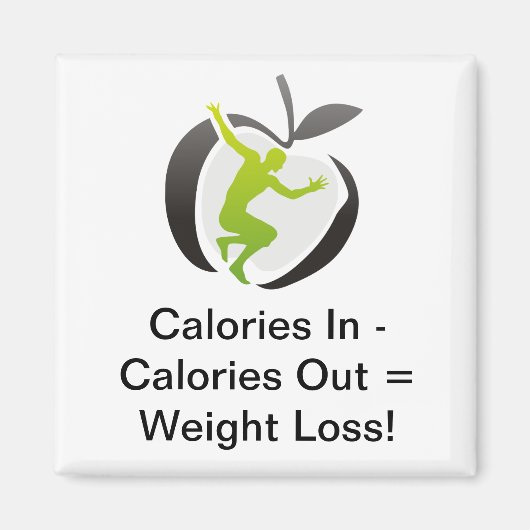 Calorie Erinnerung Magnet (Vorne)
