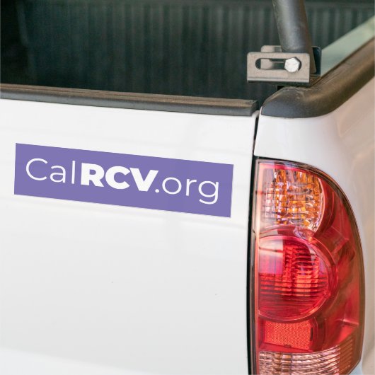 CalRCV.org Autoaufkleber (Auf Lkw)