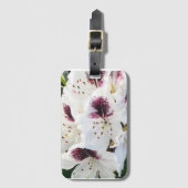 Calsap Rhododendrons Gepäckanhänger (Vorderseite Vertikal)