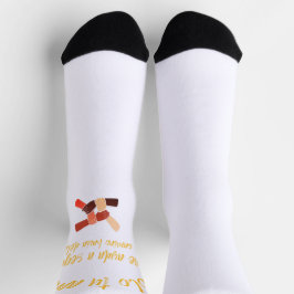 calsetines con mensajes  socken