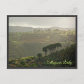 Caltagirone. Sizilien Postkarte (Vorderseite)