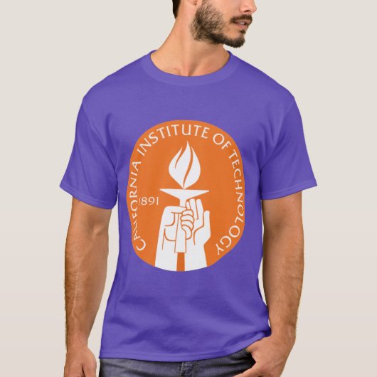 Caltech California Institute of Technology Logo Em T-Shirt (Vorderseite)