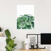 Calthea Orbifolia Poster (Heimbüro)