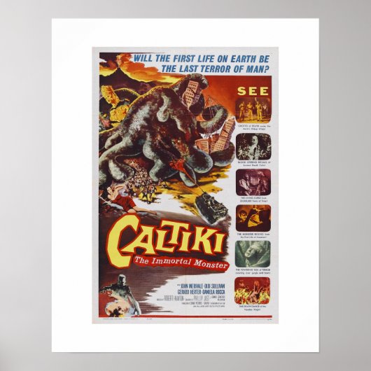Caltiki Poster (Vorne)