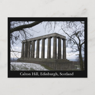 Calton Hill, Edinburgh, Schottland Postkarte
