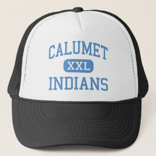Calumet - amerikanischer Ureinwohner - Highschool Truckerkappe