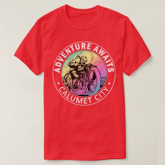 Calumet City Illinois USA T-Shirt (Design vorne)