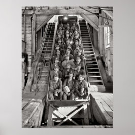 Calumet Kupfer Mines Michigan Circa 1905 Poster