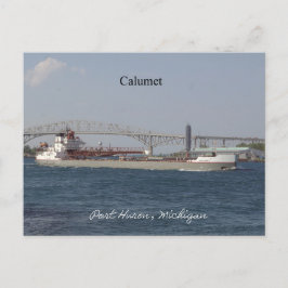 Calumet Port Huron Postkarte