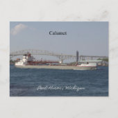 Calumet Port Huron Postkarte (Vorderseite)