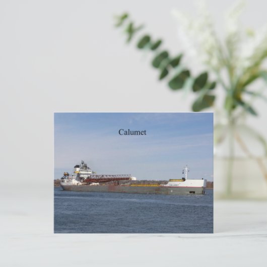 Calumet Postkarte (Stehend Vorderseite)