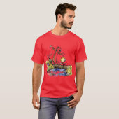 Calv spielt Wasser T-Shirt (Vorne ganz)