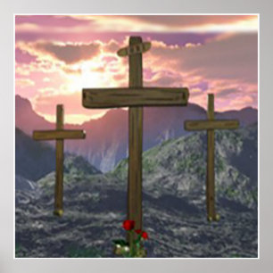Calvary Art Poster