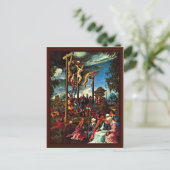 Calvary by Altdorfer, Albrecht Postkarte (Stehend Vorderseite)