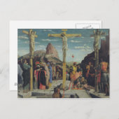 Calvary, zentrales Predella Panel Postkarte (Vorne/Hinten)