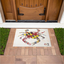 Calver the Maryland crab Doormat