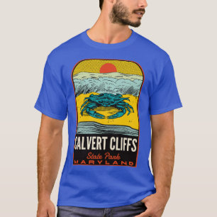 Calvert Cliffs Staat Park MD Vintage Travel Classi T-Shirt