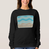 Calvert Cliffs State Park Maryland Beach Vacation  Sweatshirt (Vorderseite)