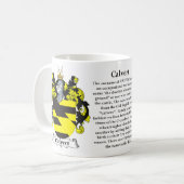 Calvert, der Ursprung, die Bedeutung und das Kaffeetasse (Vorderseite Links)